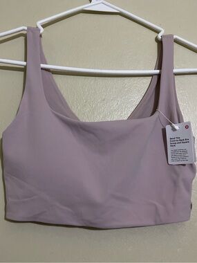 lululemon athletica Front-to-Back Scoop & Square Neck Bra in Soft Mauve
